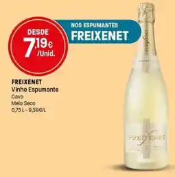 Intermarché FREIXENET Vinho Espumante Cava Meio Seco promoção