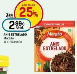 Intermarché Anis Estrelado Margão promoção