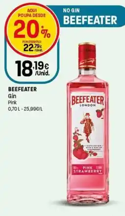 Intermarché Beefeater Gin Pink promoção