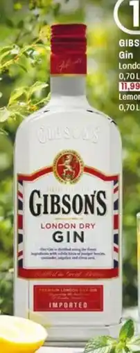 Intermarché Gibson's Gin London Dry promoção