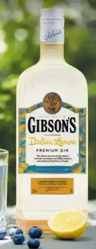 Intermarché Gibson's Gin Italian Lemon promoção