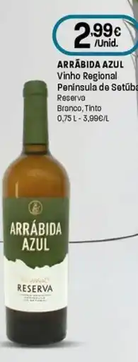 Intermarché Arrábida Azul Vinho Regional Península de Setúbal Reserva Branco, Tinto promoção
