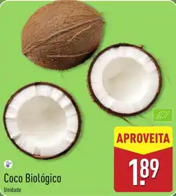 ALDI Coco Biológico promoção