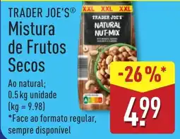 ALDI Trader Joe's mistura de frutos secos promoção