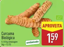 ALDI Curcuma Biológica promoção