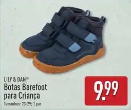 ALDI Botas barefoot para criança lily & dan® promoção