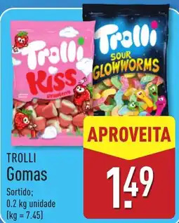 ALDI Trolli Gomas promoção