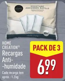 ALDI Home creation recargas anti-humidade promoção