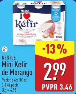 ALDI Nestlé Mini Kefir de Morango promoção