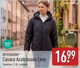 ALDI Up2fashion casaco acolchoado leve promoção