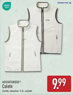 ALDI Adventuridge colete promoção