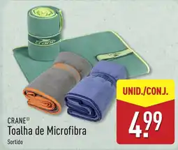 ALDI Crane toalha de microfibra sortido promoção