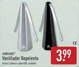 ALDI Ambiano ventilador repelente promoção