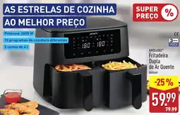 ALDI Ambiano fritadeira dupla de ar quente promoção