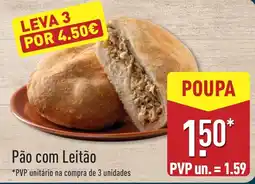 ALDI Pão com Leitão promoção