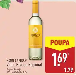 ALDI Monte da Ferra Vinho Branco Regional promoção