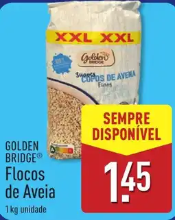 ALDI Golden Bridge Flocos de Aveia promoção
