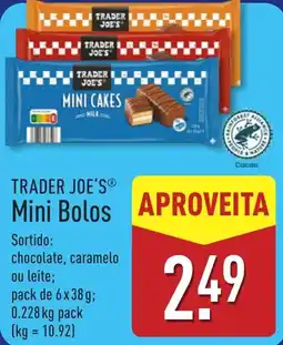 ALDI Trader Joe's mini bolos promoção