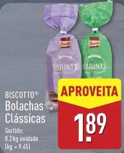 ALDI Biscotto bolachas clássicas promoção