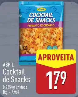 ALDI Aspil cocktail de snacks promoção