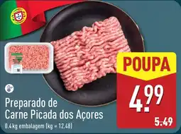 ALDI Preparado de Carne Picada dos Açores promoção