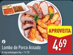 ALDI Lombo de Porco Assado promoção