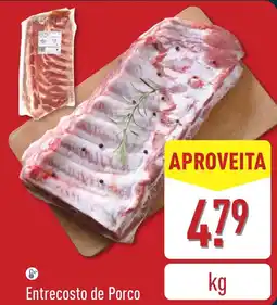 ALDI Entrecosto de Porco promoção