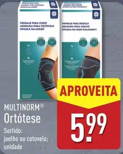 ALDI Multinorm Ortótese promoção