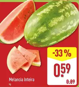 ALDI Melancia Inteira promoção