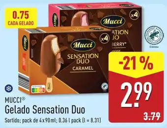 Mucci Gelado Sensation Duo