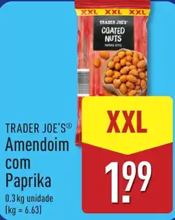 ALDI Trader Joe's amendoim com paprika promoção