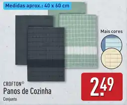 ALDI Crofton panos de cozinha conjunto promoção
