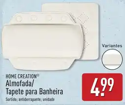 ALDI Home creation almofada/tapete para banheira promoção