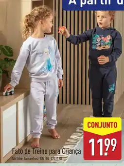 ALDI Fato de Treino para Criança promoção