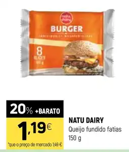 Coviran Natu Dairy Queijo fundido fatias promoção