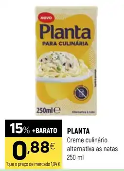 Coviran Planta creme culinário alternativa as natas promoção