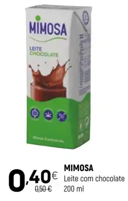 Coviran Mimosa leite com chocolate promoção