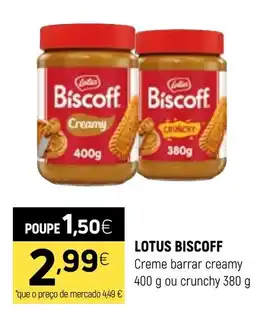 Coviran lotus biscoff creme barrar creamy promoção