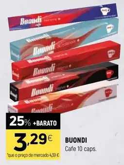Coviran Buondi Cafe 10 caps. promoção