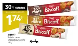 Coviran Biscoff Bolacha creme chocolate ou baunilha promoção