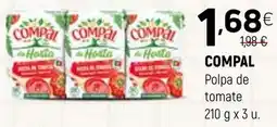 Coviran Compal polpa de tomate promoção