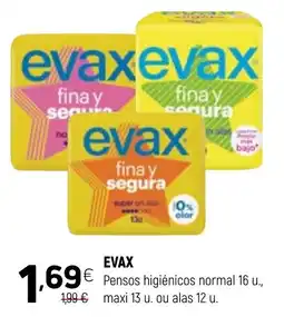 Coviran Evax pensos higiênicos normal promoção
