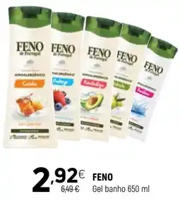 Coviran Feno gel banho promoção