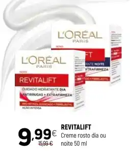 Coviran Revitalift creme rosto dia ou noite promoção