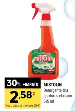 Coviran mistolin detergente tira gorduras clássico promoção
