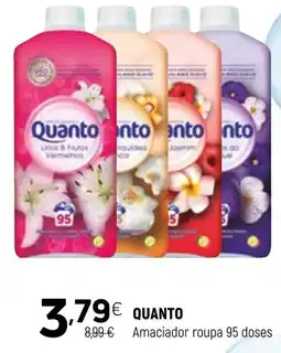 Coviran Quanto Amaciador roupa 95 doses promoção