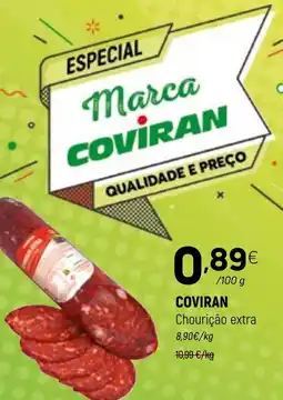 Coviran Chourição extra coviran promoção