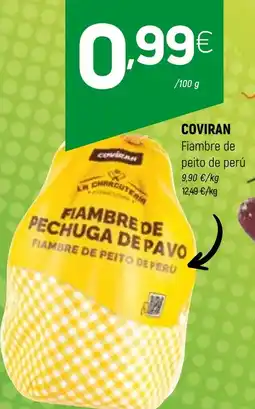 Coviran Fiambre de peito de peru coviran promoção