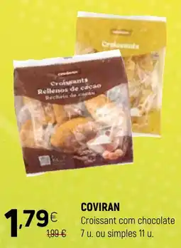 Coviran Coviran croissant com chocolate promoção