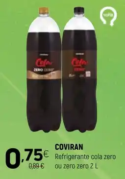 Coviran Coca cola zero zero 2 L promoção